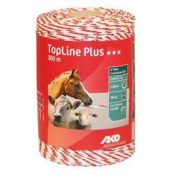 AKO TopLine Plus afrasteringsdraad Wit / rood AKO TopLine Plus afrasteringsdraad Wit / rood