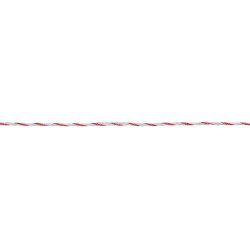 AKO TopLine Plus afrasteringsdraad Wit / rood AKO TopLine Plus afrasteringsdraad Wit / rood
