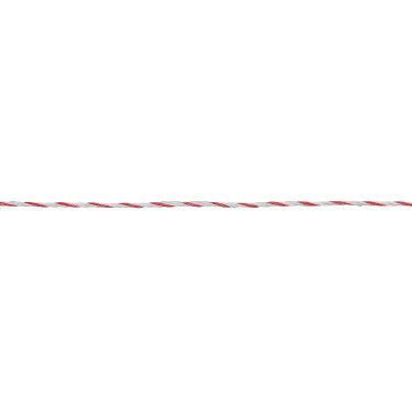 AKO TopLine Plus afrasteringsdraad Wit / rood AKO TopLine Plus afrasteringsdraad Wit / rood