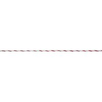 AKO TopLine Plus afrasteringsdraad Wit / rood