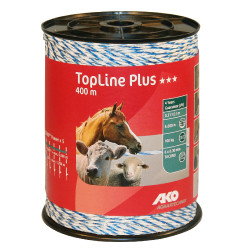 AKO TopLine Plus afrasteringsdraad Wit / blauw