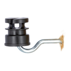 AKO spleetisolator Zwart