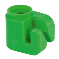 Schokisolator voor ovale palen AKO Rood