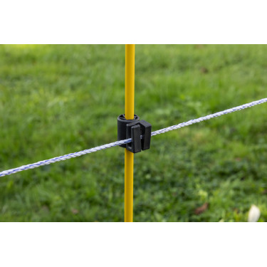 Aanvullende isolator voor ronde en ovale palen AKO Zwart