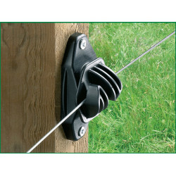 Highland AKO permanente afrasteringsisolator Zwart