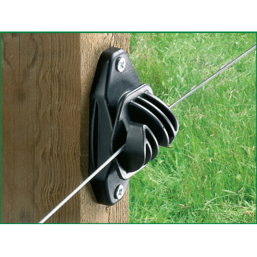 Highland AKO permanente afrasteringsisolator Zwart