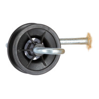 AKO poortisolator Zwart