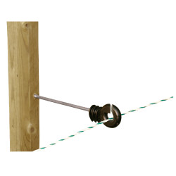 AKO ringvormige afstandsisolator Zwart