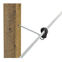 Afstandisolator voor lint AKO Zwart