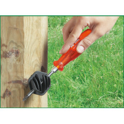 Isolator voor Easy Cord AKO koordje Zwart Isolator voor Easy Cord AKO koordje Zwart