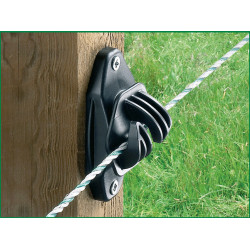 Isolator voor Easy Cord AKO koordje Zwart Isolator voor Easy Cord AKO koordje Zwart