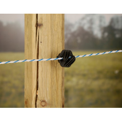 Isolator voor Easy Cord AKO koordje Zwart Isolator voor Easy Cord AKO koordje Zwart