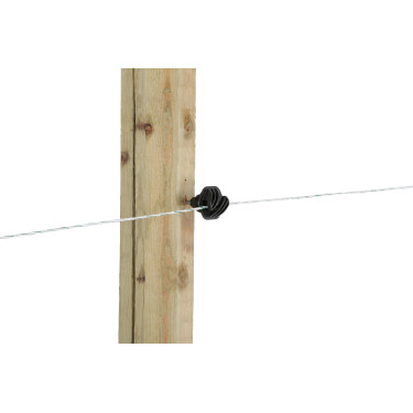 Isolator voor Easy Cord AKO koordje Zwart Isolator voor Easy Cord AKO koordje Zwart