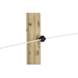 Isolator voor Easy Cord AKO koordje Zwart Isolator voor Easy Cord AKO koordje Zwart