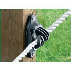 Isolator voor Easy Cord AKO koordje Zwart Isolator voor Easy Cord AKO koordje Zwart