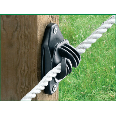 Isolator voor Easy Cord AKO koordje Zwart Isolator voor Easy Cord AKO koordje Zwart