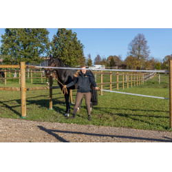 Premium FLEXIGATE groene deurset AKO Bruin