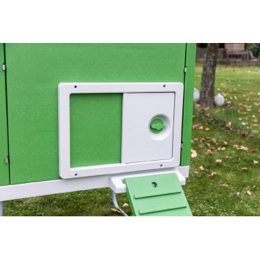 Mobiele kippenren Kerbl Hobbyfarming Groen / wit