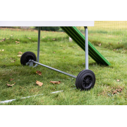 Mobiele kippenren Kerbl Hobbyfarming Groen / wit