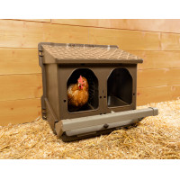 Nestkast Kerbl Hobbyfarming Bruin Nestkast Kerbl Hobbyfarming Bruin