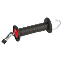 Deurhandgreep met Litzclip® AKO-connector Zwart