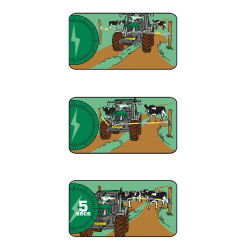 Elektrisch poortje Electro Gate AKO Zwart