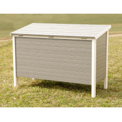 Kunststof kippenhok ECO Samy Kerbl Hobbyfarming Wit / grijs