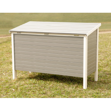 Kunststof kippenhok ECO Samy Kerbl Hobbyfarming Wit / grijs