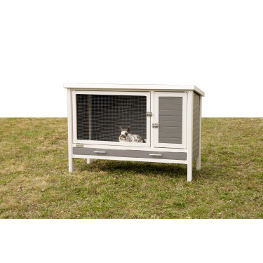 Kunststof kippenhok ECO Samy Kerbl Hobbyfarming Wit / grijs