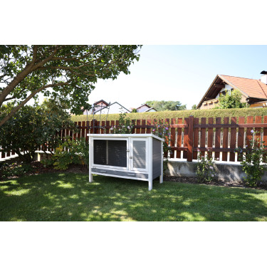 Kunststof kippenhok ECO Samy Kerbl Hobbyfarming Wit / grijs