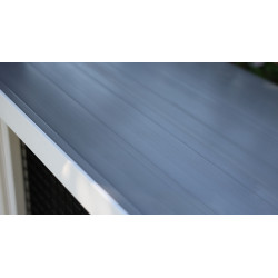 Kunststof kippenhok ECO Samy Kerbl Hobbyfarming Wit / grijs