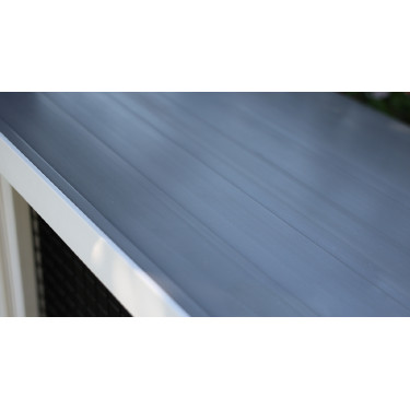 Kunststof kippenhok ECO Samy Kerbl Hobbyfarming Wit / grijs