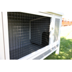 Kunststof kippenhok ECO Samy Kerbl Hobbyfarming Wit / grijs