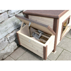 Thermo No Frost Kippenhok Kerbl Hobbyfarming Bruin / nature