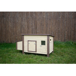 Thermo No Frost Kippenhok Kerbl Hobbyfarming Bruin / nature