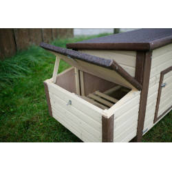 Thermo No Frost Kippenhok Kerbl Hobbyfarming Bruin / nature