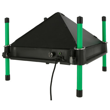 Beschermflap voor CosyHeat Kerbl Hobbyfarming warmplaat Zwart