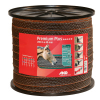 Premium Plus afrasteringslint AKO Bruin / oranje Premium Plus afrasteringslint AKO Bruin / oranje