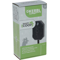 SmartCoop Kerbl Hobbyfarming luchttemperatuursensor Zwart