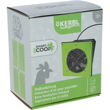 SmartCoop-luchtuitlaat voor Kerbl Hobbyfarming kippenhok Groen