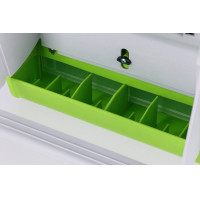 Voederbak met ongediertewerend systeem Kerbl Hobbyfarming Groen / lichtgrijs Voederbak met ongediertewerend systeem Kerbl Hobbyfarming Groen / lichtgrijs