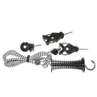 Eco AKO deursluitingssysteem Wit / zwart Eco AKO deursluitingssysteem Wit / zwart