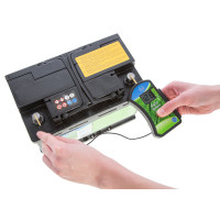 AKO batterijtester Zwart