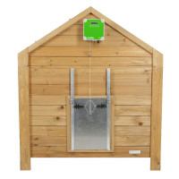 Automatische vergrendeling voor schuifdeur Kerbl Hobbyfarming Grijs