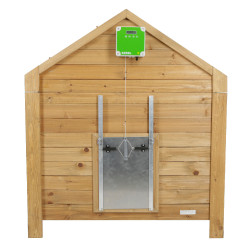 Automatische vergrendeling voor schuifdeur Kerbl Hobbyfarming Grijs Automatische vergrendeling voor schuifdeur Kerbl Hobbyfarming Grijs