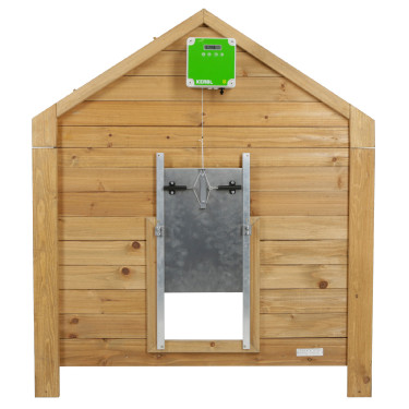 Automatische vergrendeling voor schuifdeur Kerbl Hobbyfarming Grijs Automatische vergrendeling voor schuifdeur Kerbl Hobbyfarming Grijs