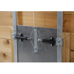 Automatische vergrendeling voor schuifdeur Kerbl Hobbyfarming Grijs Automatische vergrendeling voor schuifdeur Kerbl Hobbyfarming Grijs