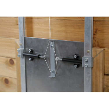 Automatische vergrendeling voor schuifdeur Kerbl Hobbyfarming Grijs Automatische vergrendeling voor schuifdeur Kerbl Hobbyfarming Grijs