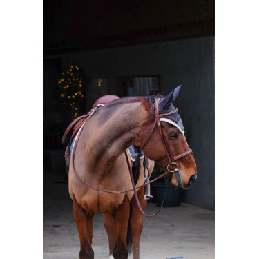 Vliegenmuts Equithème Denim Grijs Vliegenmuts Equithème Denim Grijs