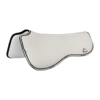 MF DS SW-3DS schokdemper met 3D-spacer en platte microfleece Acavallo Wit